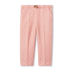 Children's GG wool flannel pant