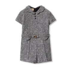 Kinder-Playsuit aus Wolltweed