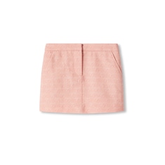 Children's GG wool flannel skirt