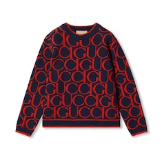 Children's Gucci wool jacquard sweater