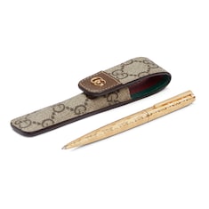 Stylo avec étui Double G
