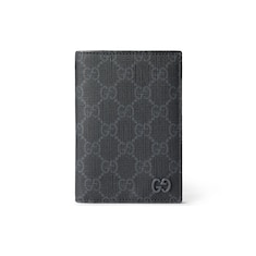 Funda para pasaporte GG con interior burdeos