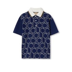 Children's cotton piquet polo shirt