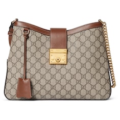 กระเป๋า Padlock GG medium shoulder bag