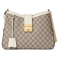 กระเป๋า Padlock GG medium shoulder bag