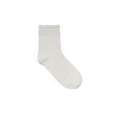 Chaussettes pour enfant en coton ajouré à motif GG