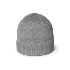 Chapeau pour bébé en coton à motif Double G