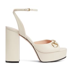 Sandalia plataforma con Horsebit para mujer