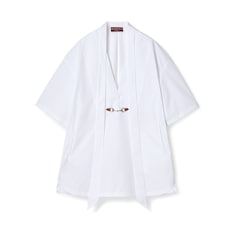 Cotton poplin dress with Horsebit