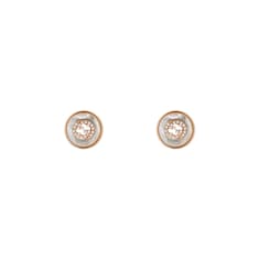 Gucci Interlocking 18k diamond earrings