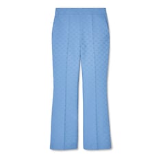 GG cotton gabardine pants