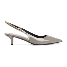 Zapato de salón Gucci Signoria con talón descubierto