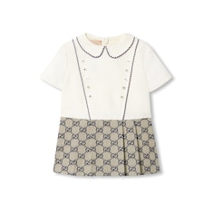 Baby GG canvas dress