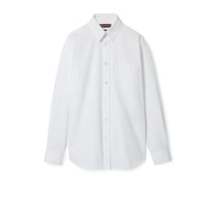 Camicia in popeline di cotone con dettaglio Gucci