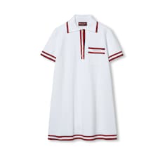 Polo dress with Web trim