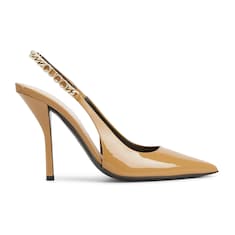 Zapato de salón Gucci Signoria con talón descubierto