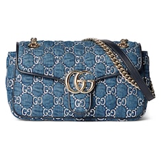 GG Marmont shoulder bag with crystals