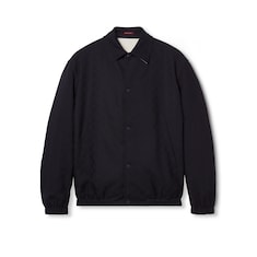 Chaqueta reversible de poliéster con GG