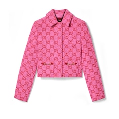 GG bouclé cotton jacket with Horsebit