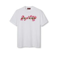 Camiseta de punto de algodón estampado