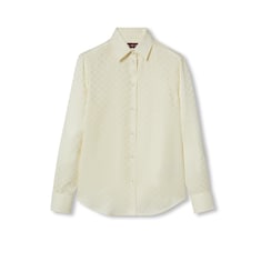 GG crêpe silk shirt