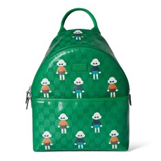 Children's Gucci dogs print backpack