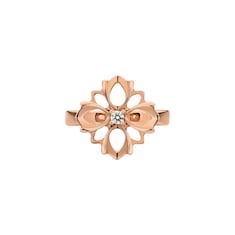 Gucci Flora Ring 18 Karat mit Diamant