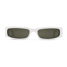 Rectangular frame sunglasses