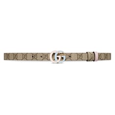 Ceinture fine réversible GG Marmont