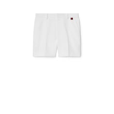 Short de jacquard con GG y tribanda Web