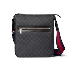 Borsa a tracolla GG nero misura media