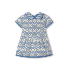 Baby Double G cotton dress