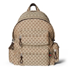 Large backpack with Gucci logo