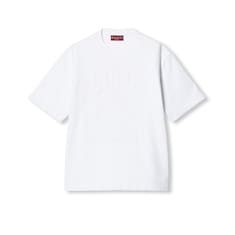 Cotton jersey T-shirt with embroidery