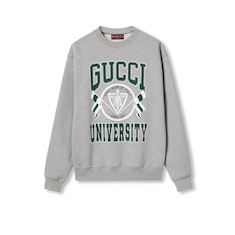 Cotton jersey printed sweatshirt