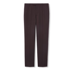 Pantalón de lana con bordado