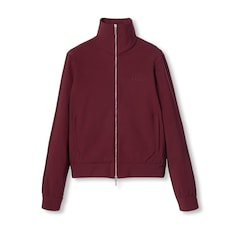 Technical jersey zip jacket