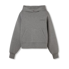 Sudadera con capucha de punto de viscosa