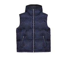 Jumbo GG canvas down vest