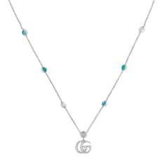 GG Marmont mother-of-pearl necklace