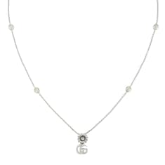 สร้อยคอ GG Marmont mother of pearl necklace