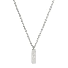 สร้อยคอ Diagonal Interlocking G necklace