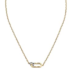 Collana a catena Gucci Link to Love 18 carati