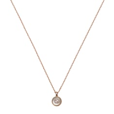 Gucci Interlocking diamond 18k necklace