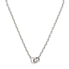 Trademark chain necklace with pendant