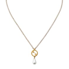 สร้อยคอ Gucci Blondie crystal necklace