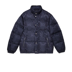 Jumbo GG canvas down jacket