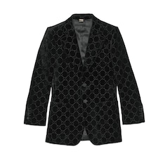 GG velvet jacket