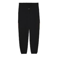 Cotton jersey jogging pant with Web