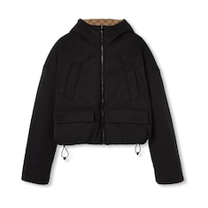 Chaqueta bomber de poliéster reversible
